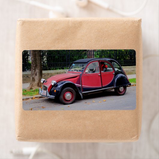 Citroen 2 CV Charleston Etiket (Insitu)