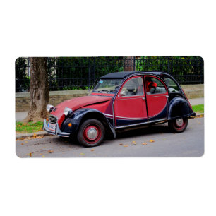 Citroen 2 CV Charleston Etiket