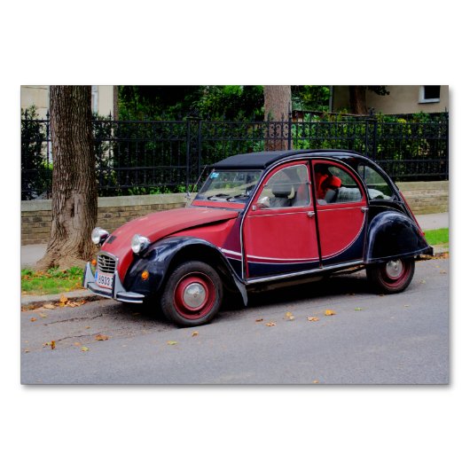Citroen 2 CV Charleston Kaart (Voorkant)
