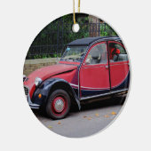 Citroen 2 CV Charleston Keramisch Ornament (Links)