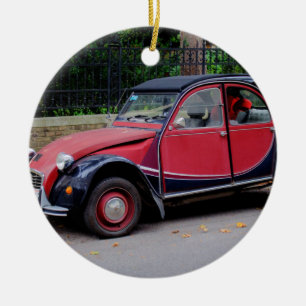 Citroen 2 CV Charleston Keramisch Ornament