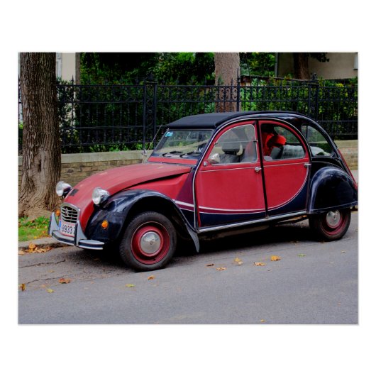 Citroen 2 CV Charleston Poster (Voorkant)