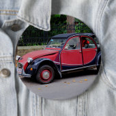 Citroen 2 CV Charleston Ronde Button 6,0 Cm (In situ)