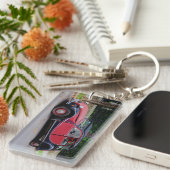 Citroen 2 CV Charleston Sleutelhanger (Voorkant Rechts)