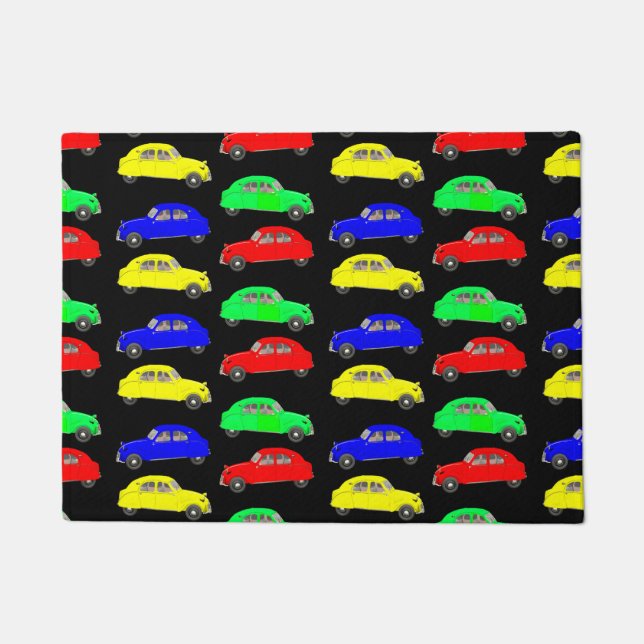 Citroen 2 CV Deurmat (Voorkant)