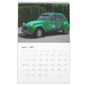 Citroen 2 CV Franse Auto Kalender 2025 (Mar 2027)