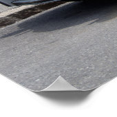 Citroen 2 CV Green Saussente Poster (Hoek)