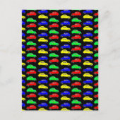 Citroen 2 CV met zijspan Briefkaart (Voorkant)