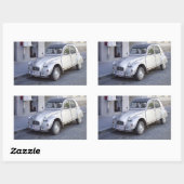 Citroën 2 CV Rechthoekige Sticker (Vel)