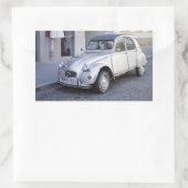 Citroën 2 CV Rechthoekige Sticker (Tas)