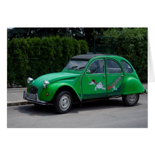 Citroen 2 CV Sauss Ente (Voorkant Horizontaal)