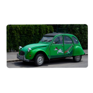 Citroen 2 CV Sauss Ente Etiket