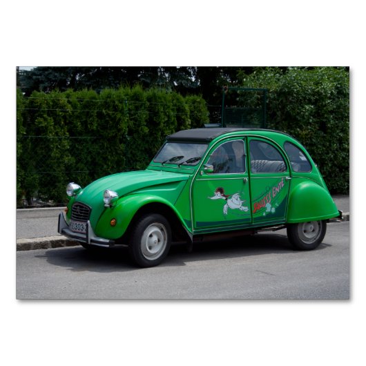 Citroen 2 CV Sauss Ente Kaart (Voorkant)