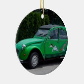 Citroen 2 CV Sauss Ente Keramisch Ornament (Rechts)