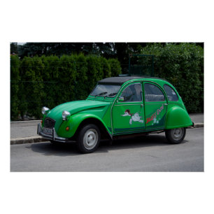 Citroen 2 CV Sauss Ente Perfect Poster