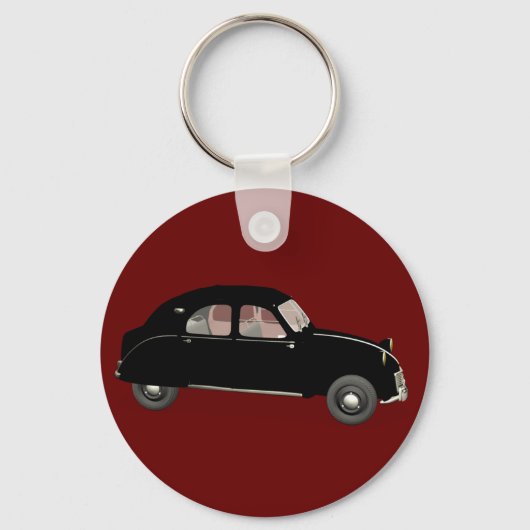 Citroen 2 CV Sleutelhanger (Voorkant)
