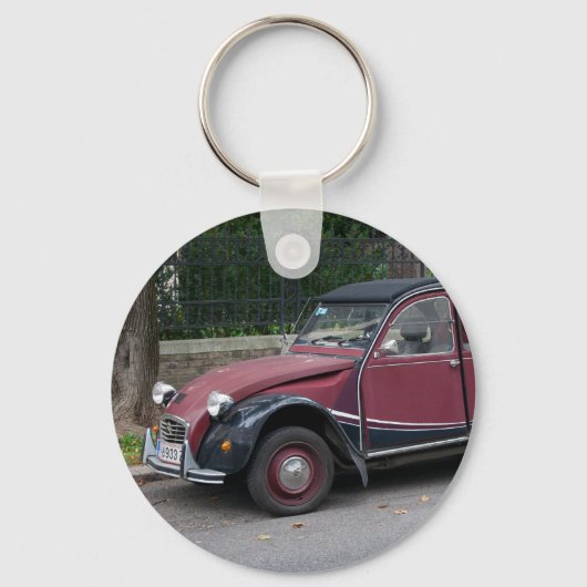 Citroen 2 CV Sleutelhanger (Voorkant)