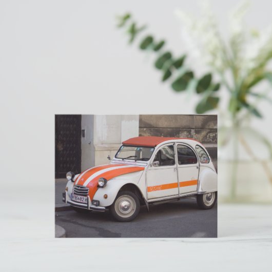 Citroën 2 CV Spot Briefkaart (Staand voorkant)