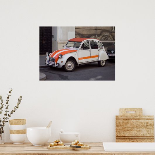 Citroën 2 CV Spot Poster (Keuken)