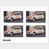 Citroën 2 CV Spot Rechthoekige Sticker (Vel)