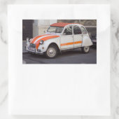 Citroën 2 CV Spot Rechthoekige Sticker (Tas)