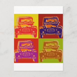 Citroen 2CV 1 Briefkaart