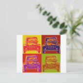 Citroen 2CV 1 Briefkaart (Staand voorkant)