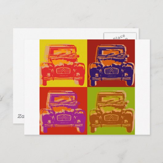 Citroen 2CV 1 Briefkaart (Voorkant / Achterkant)