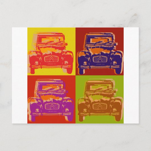 Citroen 2CV 1 Briefkaart (Voorkant)