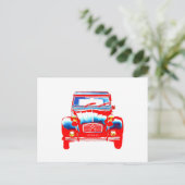 Citroen 2CV 2 Briefkaart (Staand voorkant)