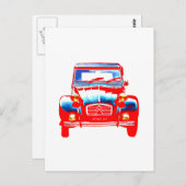 Citroen 2CV 2 Briefkaart (Voorkant / Achterkant)