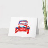 Citroen 2CV 2 Kaart (Voorkant)