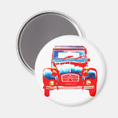 Citroen 2CV 2 Magneet (Voorkant / Achterkant)