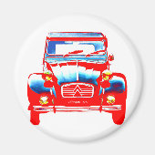Citroen 2CV 2 Magneet (Voorkant)