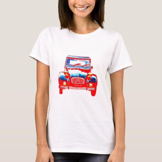 Citroen 2CV 2 T-shirt (Voorkant)