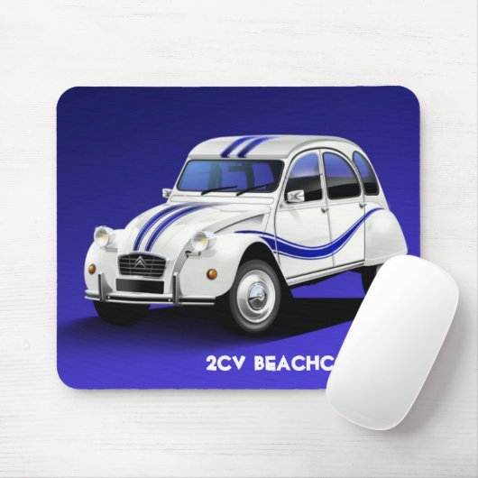 Citroen 2CV Beachcomber Mouse Mat. Muismat (Met muis)