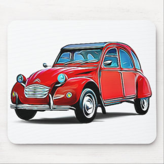 Citroen 2CV Cartoon Muismat