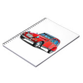 Citroen 2CV Cartoon Notitieboek (Linkerzijde)