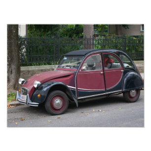 Citroen 2CV Charleston Foto Afdruk