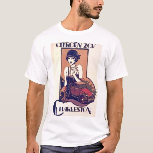 Citroen 2CV Charleston T-shirt (Voorkant)