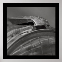 Citroen 2cv Classic vintage poster, retro design Poster