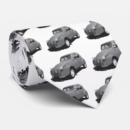 Citroën 2CV (deux chevaux) Stropdas (Opgerold)