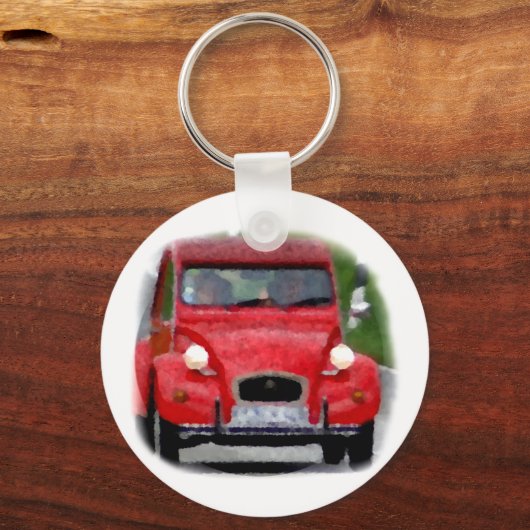 Citroen 2CV Ente Sleutelhanger (Voorkant)