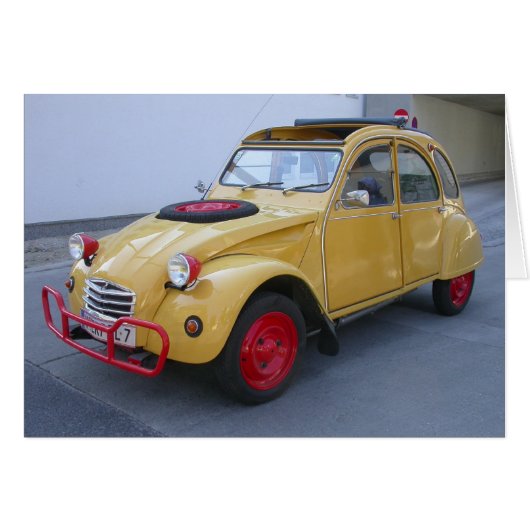 Citroën 2CV Erpel (Voorkant Horizontaal)