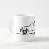 Citroen 2CV Koffiemok (Voorkant links)