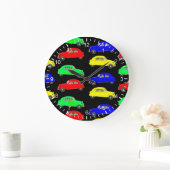 Citroen 2CV-patroon met 50e stijl Grote Klok (Huis)