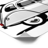 Citroën 2CV Poster (Hoek)