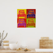 Citroen 2cv poster (Keuken)