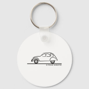 Citroen 2CV Sleutelhanger
