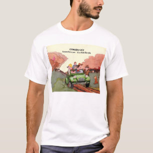 Citroen 2CV-verkoopbrochure T-shirt